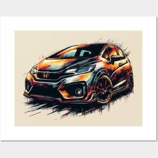 Honda Jazz Posters and Art